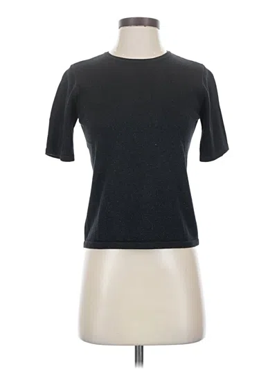 Pre-owned Garfield & Marks Short Sleeve Turtleneck In Black
