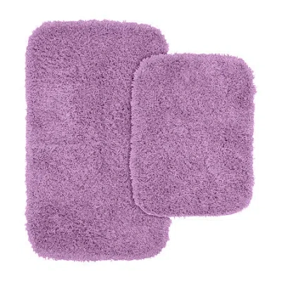 Garland Rug 2-pc. Jazz Bath Rug Set In Purple