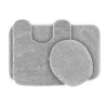 Garland Rug 3-pc. Traditional Bath Rug Set In Gray