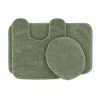 Garland Rug 3-pc. Traditional Bath Rug Set In Green