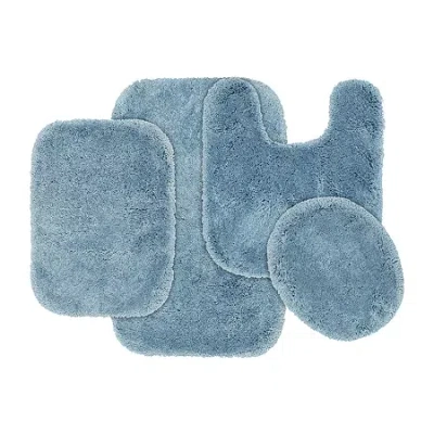 Garland Rug Finest Luxury 4-pc. Bath Rug Set In Blue