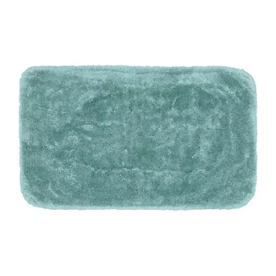 Garland Rug Finest Luxury Bath Rug In Blue