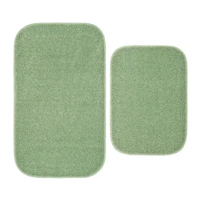 Garland Rug Gramercy 2-pc. Bath Rug Set In Green