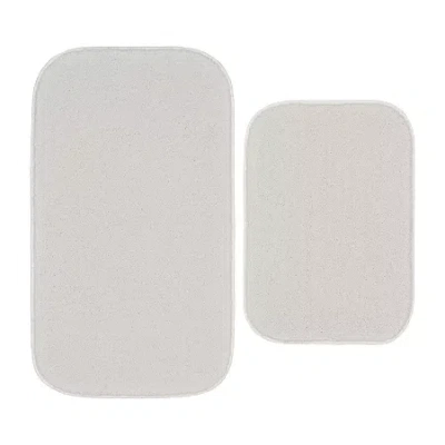 Garland Rug Gramercy 2-pc. Bath Rug Set In White