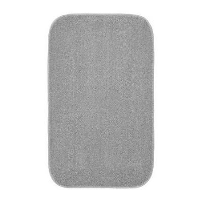 Garland Rug Gramercy Bath Rug In Silver