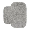 Garland Rug Jazz 2-pc. Bath Rug Set In Gray