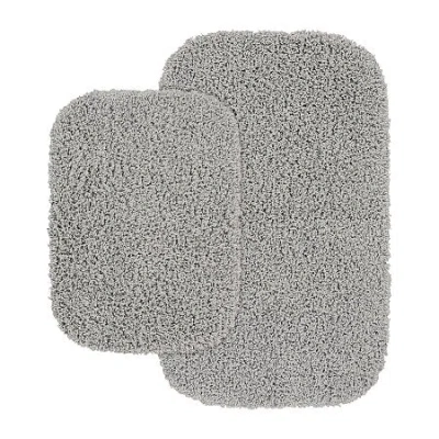 Garland Rug Jazz 2-pc. Bath Rug Set In Gray