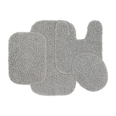 Garland Rug Jazz 4-pc. Bath Rug Set In Gray