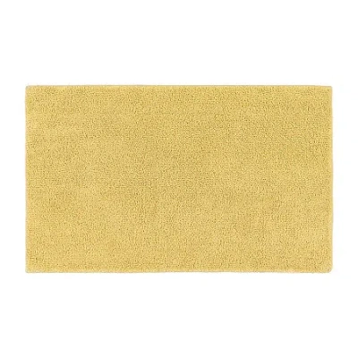 Garland Rug Queen Cotton Bath Rug In Yellow