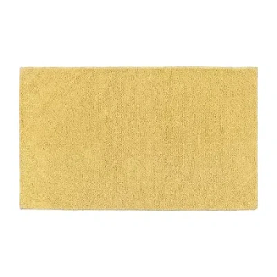 Garland Rug Queen Cotton Bath Rug In Yellow