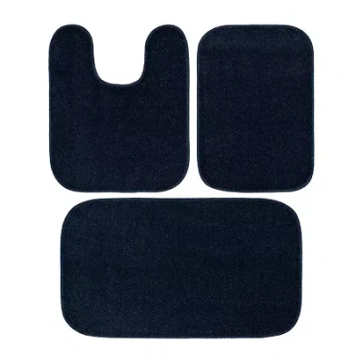 Garland Rug Sedona Bath Rug Set In Blue