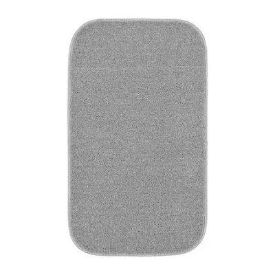 Garland Rug Sedona Bath Rug In Silver
