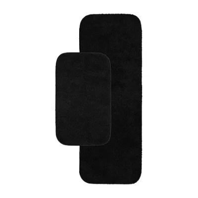 Garland Rug Traditional 2-pc. Bath Rug Set In Black