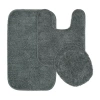 Garland Rug Traditional 3-pc. Bath Rug Set In Gray