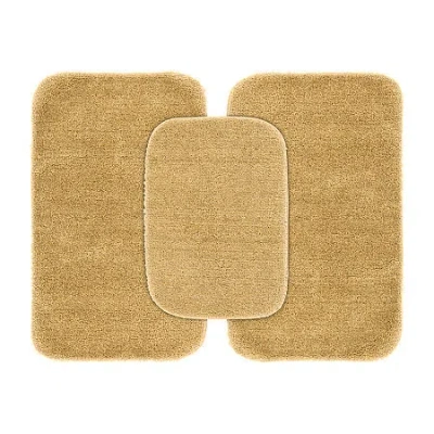 Garland Rug Traditional 3-pc. Bath Rug Set In Sand