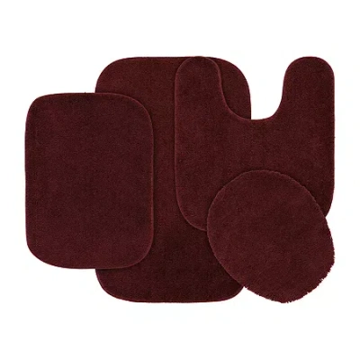 Garland Rug Traditional 4-pc. Bath Rug Set In Red