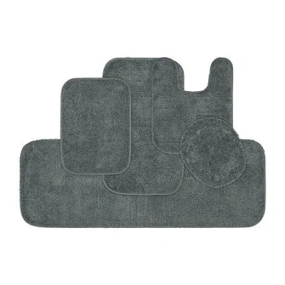 Garland Rug Traditional 5-pc. Bath Rug Set In Gray
