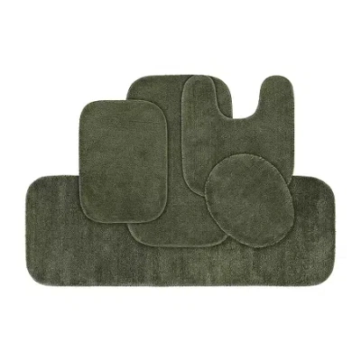 Garland Rug Traditional 5-pc. Bath Rug Set In Green