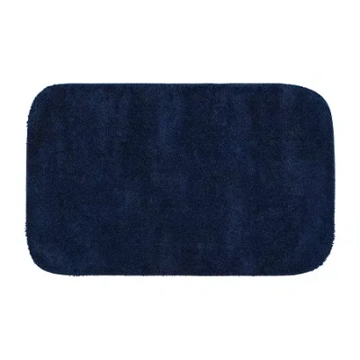 Garland Rug Traditional Bath Rug In Blue