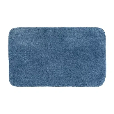 Garland Rug Traditional Bath Rug In Blue
