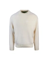 GARMENT WORKSHOP CREAM COTTON KNIT SWEATER