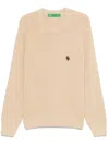 Garment Workshop Pullover Mit Rundhalsausschnitt In Nude