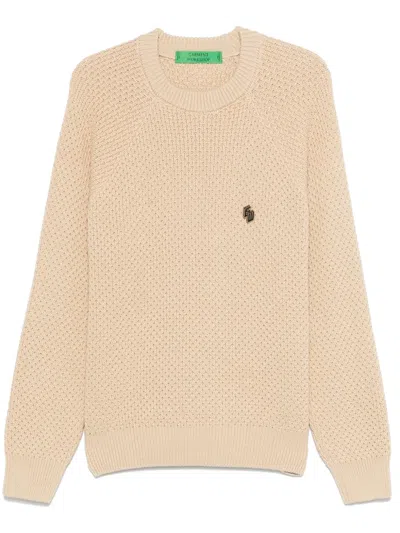 Garment Workshop Pullover Mit Rundhalsausschnitt In Nude