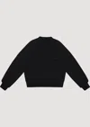 Garment Workshop Double Layer Crewneck In Black
