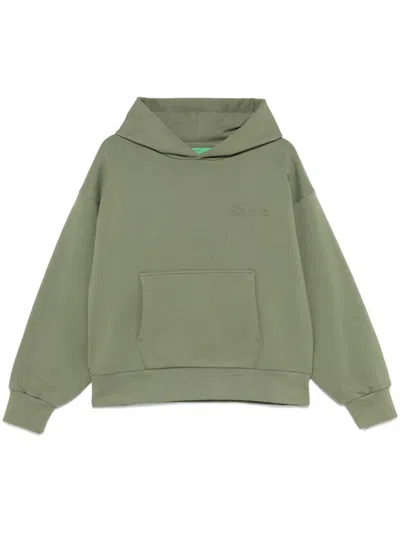 Garment Workshop Double-layer Hoodie In Green