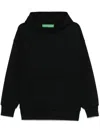 Garment Workshop Embroidered-logo Hoodie In Black