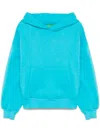 Garment Workshop Man Sweatshirt Turquoise Size L Cotton In Blue