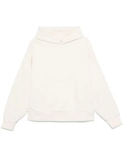 Garment Workshop Embroidered-logo Hoodie In White