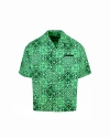 GARMENT WORKSHOP GREEN BANDANA SHIRT