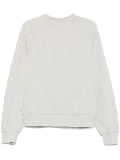 Garment Workshop Logo-embroidered Sweatshirt In Grey