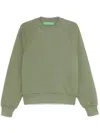 Garment Workshop Sweatshirt Mit Logo-stickerei In Grün
