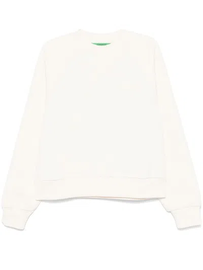 Garment Workshop Logo-embroidered Sweatshirt In Neutrals