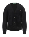 Garment Workshop Man Cardigan Black Size Xxl Polyamide