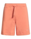 Garment Workshop Man Shorts & Bermuda Shorts Salmon Pink Size M Cotton