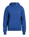 Garment Workshop Man Sweater Bright Blue Size Xxl Cotton