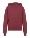 Garment Workshop Man Sweater Burgundy Size M Cotton In Red