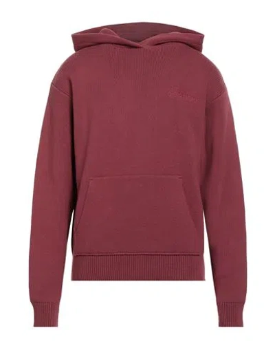 Garment Workshop Man Sweater Burgundy Size M Cotton In Red