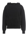 Garment Workshop Man Sweatshirt Black Size L Cotton In Black