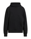 Garment Workshop Man Sweatshirt Black Size Xxl Cotton In Black