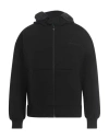 Garment Workshop Man Sweatshirt Black Size Xxl Cotton, Polyester