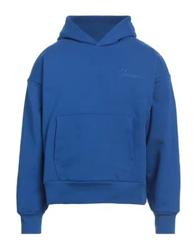 Garment Workshop Man Sweatshirt Blue Size M Cotton