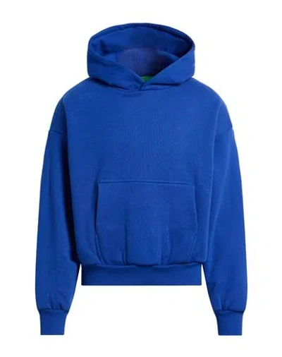 Garment Workshop Man Sweatshirt Blue Size M Cotton