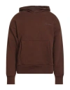 Garment Workshop Man Sweatshirt Brown Size L Cotton