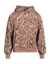 Garment Workshop Man Sweatshirt Camel Size Xxl Cotton