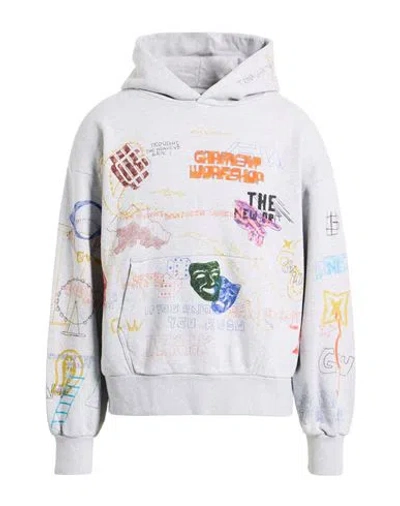 Garment Workshop Man Sweatshirt Grey Size L Cotton In Multi