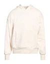 Garment Workshop Man Sweatshirt Ivory Size Xl Cotton